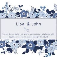 wedding invitation N129