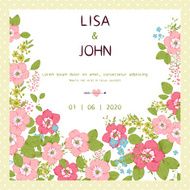 wedding invitation N130