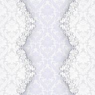 Vintage damask invitation card