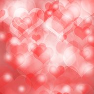 heart shaped bokeh background N14