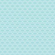 Abstract pattern Blue petals Seamless vector N2