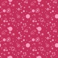 Romantic seamless pattern Beautiful vector illustration Background N2