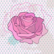 vintage rose