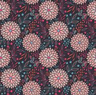 Seamless Floral Pattern N1476