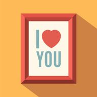 I love you poster
