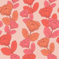 floral seamless pattern N653