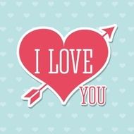 i love you card N8