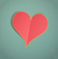 Paper heart N16