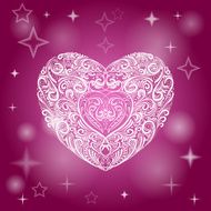 Ornate Heart - Illustration