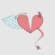 Angel and devil separating N2