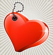 valentine&#039;s tag