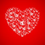 Butterfly heart