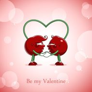 Valentine card N96