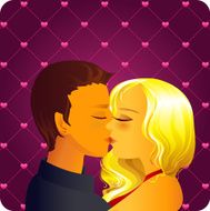 couple kissing N17
