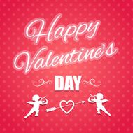 Holiday banner for Valentine&#039;s day