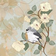 Ð¡ard with bird N3