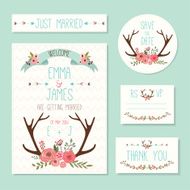Wedding invitation set N2