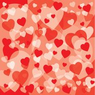 Valentine hearts background N427