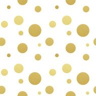 Classic dotted seamless gold glitter pattern N7