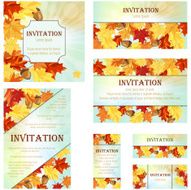 Set of Invitation Cards N3