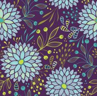 Seamless Floral Pattern N1480