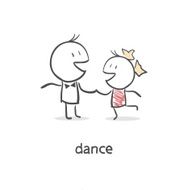 dancing couple N13