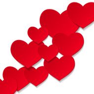 hearts background N54