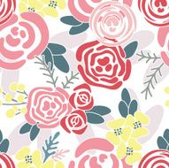 Seamless Floral Pattern N1481