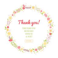 Elegant floral congratulation card N2