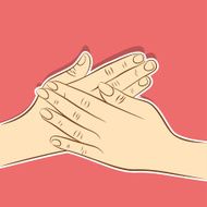 helping hand symbol design