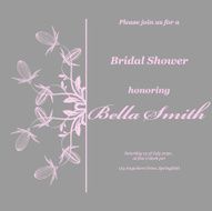 Wedding or invitation card abstract vector flower pattern background N31