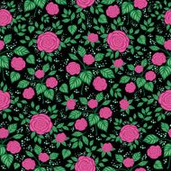 Seamless floral background N319