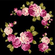 decoration of rose N11