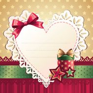 christmas greeting card N191