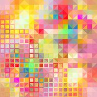 Colorful geometric background with stylish colors