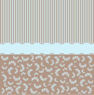 Vintage template with decorative flowers N3