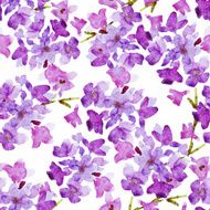 Watercolor floral pattern N59