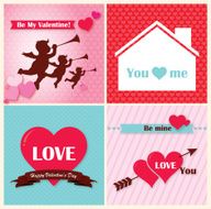 red heart happy valentine day