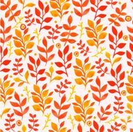 Vector Illustration with original floral background N32