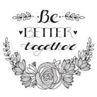 Greeting card with flowers N13