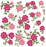 decoration of rose N12