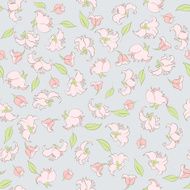 cute flowers seamless pattern N8