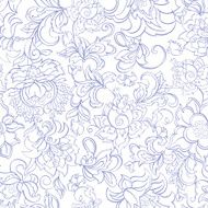 floral seamless pattern N660
