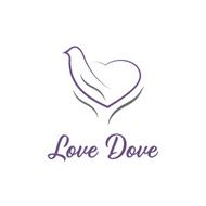 love dove vector design template N6
