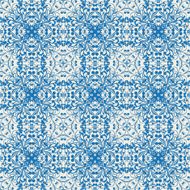 Vintage blue pattern