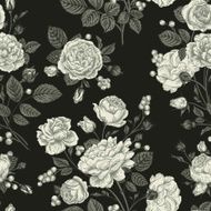 Seamless pattern wit roses N10