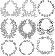 Floral wreaths N10
