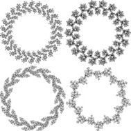 Floral wreaths N11
