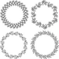 Floral wreaths N12