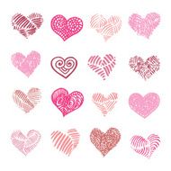 Love Heart illustration isolated N3